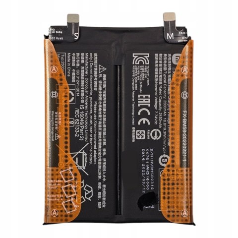 Bateria Xiaomi 11T Pro BM58 Nowa Oryginalna Akumlator 5000 mAh Bateria Xiaomi 11T Pro BM58 Nowa Oryginalna Akumlator 5000 mAh