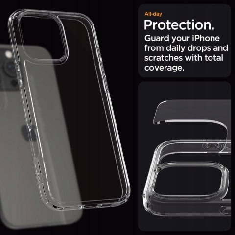 Etui Spigen Apple iPhone 16 Pro Max Ultra Hybrid Crystal Clear Etui Spigen Apple iPhone 16 Pro Max Ultra Hybrid Crystal Clear