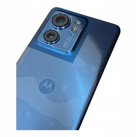 Klapka Motorola Edge 40 Nowa Oryginalna Niebieska Szkiełka Aparatu Klapka Motorola Edge 40 Nowa Oryginalna Niebieska Szkiełka Aparatu