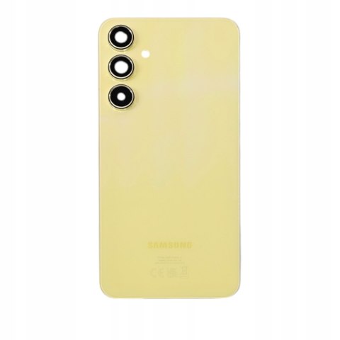 Klapka Samsung Galaxy A55 A556 Żółta Oryginalna Demontażowa Grade A Klapka Samsung Galaxy A55 A556 Żółta Oryginalna Demontażowa Grade A