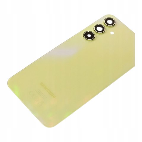 Klapka Samsung Galaxy A55 A556 Żółta Oryginalna Demontażowa Grade A Klapka Samsung Galaxy A55 A556 Żółta Oryginalna Demontażowa Grade A