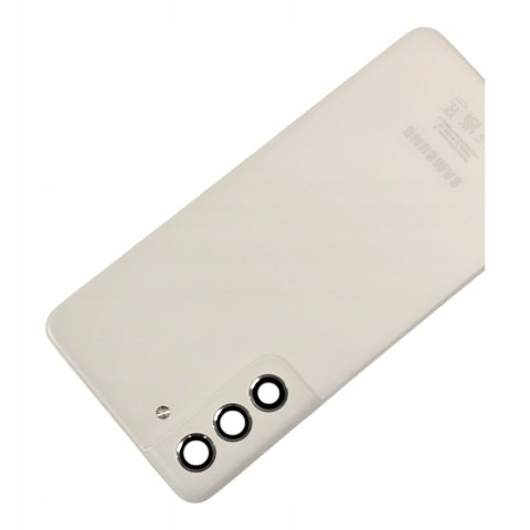 Klapka Samsung Galaxy S21 FE G990 Biała Oryginalna Demontażowa Grade A Klapka Samsung Galaxy S21 FE G990 Biała Oryginalna Demontażowa Grade A
