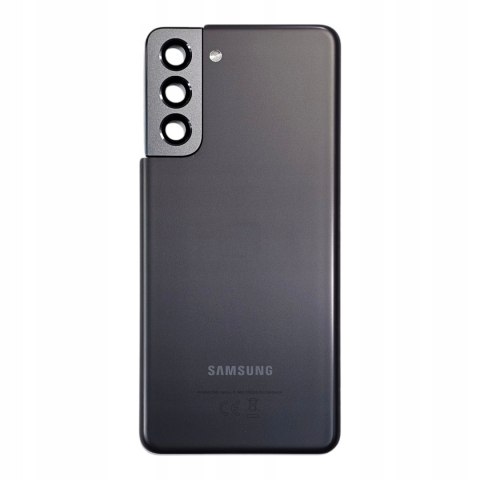Klapka Samsung Galaxy S21 G991 Czarna Oryginalna Demontażowa Grade A Klapka Samsung Galaxy S21 G991 Czarna Oryginalna Demontażowa Grade A