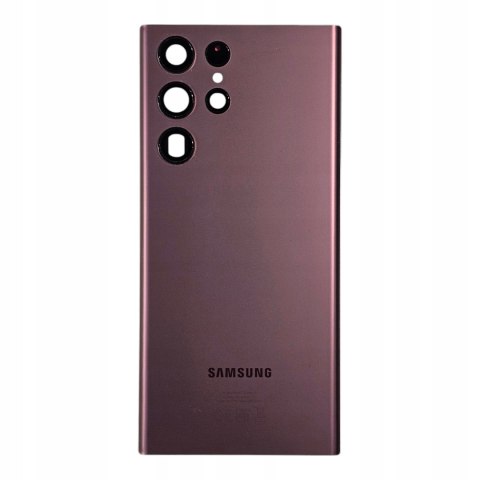 Klapka Samsung Galaxy S22 Ultra S908 Burgundowa Oryginalna Demontażowa Grade A Klapka Samsung Galaxy S22 Ultra S908 Burgundowa Oryginalna Demontażowa Grade A