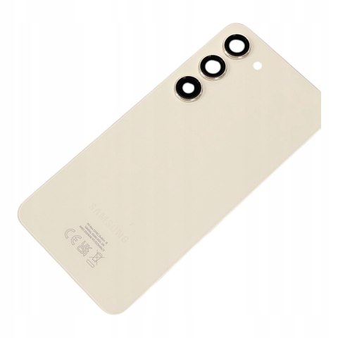 Klapka Samsung Galaxy S23 S911 Beżowa Oryginalna Demontażowa Grade A Klapka Samsung Galaxy S23 S911 Beżowa Oryginalna Demontażowa Grade A