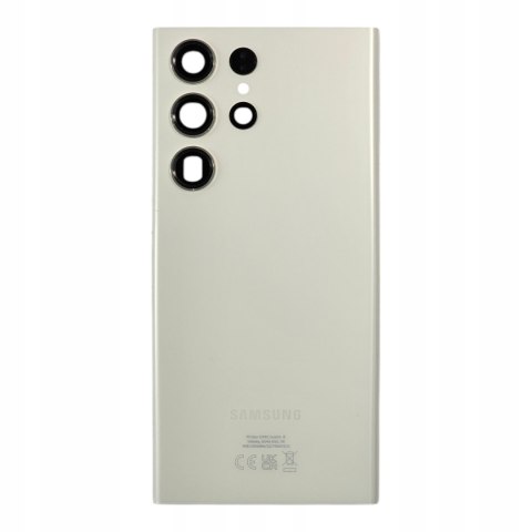 Klapka Samsung Galaxy S23 Ultra S918 Beżowa Oryginalna Demontażowa Grade A Klapka Samsung Galaxy S23 Ultra S918 Beżowa Oryginalna Demontażowa Grade A