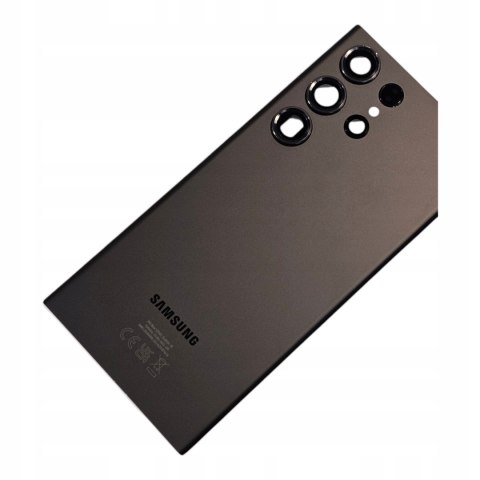 Klapka Samsung Galaxy S23 Ultra S918 Czarna Oryginalna Demontażowa Grade A Klapka Samsung Galaxy S23 Ultra S918 Czarna Oryginalna Demontażowa Grade A