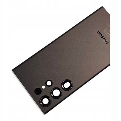 Klapka Samsung Galaxy S23 Ultra S918 Czarna Oryginalna Demontażowa Grade A Klapka Samsung Galaxy S23 Ultra S918 Czarna Oryginalna Demontażowa Grade A