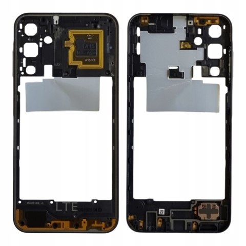 Korpus Ramka Samsung Galaxy A15 A155 Nowy Oryginalny Service Pack Czarny Korpus Ramka Samsung Galaxy A15 A155 Nowy Oryginalny Service Pack Czarny