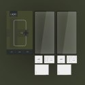 Szkło hartowane Samsung Galaxy S24 Ultra Hofi Glass Pro Na cały ekran 2 szt