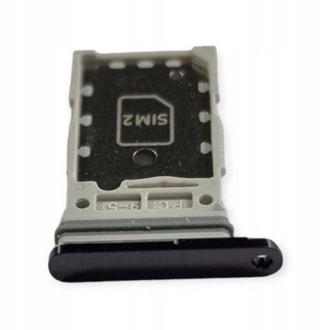 Tacka SIM Samsung Galaxy S22 Ultra S908 Oryginalna Czarna Szufladka Tacka SIM Samsung Galaxy S22 Ultra S908 Oryginalna Czarna Szufladka