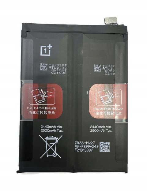 Oryginalna Bateria OnePlus 10 Pro 5G BLP899 Nowa Service Pack 5000 mAh Oryginalna Bateria OnePlus 10 Pro 5G BLP899 Nowa Service Pack 5000 mAh