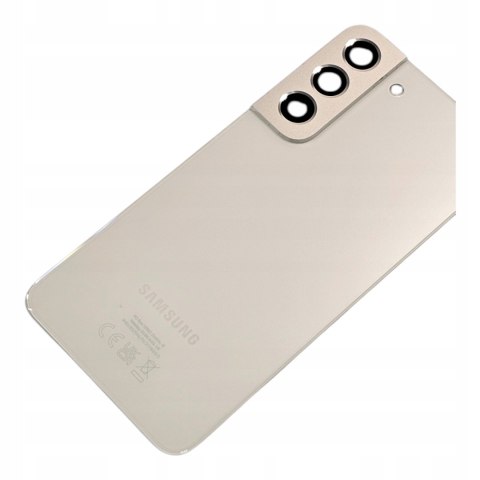 Klapka Samsung Galaxy S22 S901 Biała Oryginalna Demontażowa Grade A Klapka Samsung Galaxy S22 S901 Biała Oryginalna Demontażowa Grade A