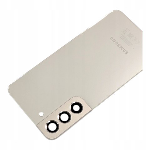 Klapka Samsung Galaxy S22 S901 Biała Oryginalna Demontażowa Grade A Klapka Samsung Galaxy S22 S901 Biała Oryginalna Demontażowa Grade A