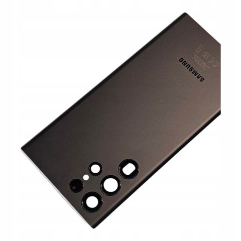 Klapka Samsung Galaxy S22 Ultra S908 Czarna Oryginalna Demontażowa Grade A Klapka Samsung Galaxy S22 Ultra S908 Czarna Oryginalna Demontażowa Grade A