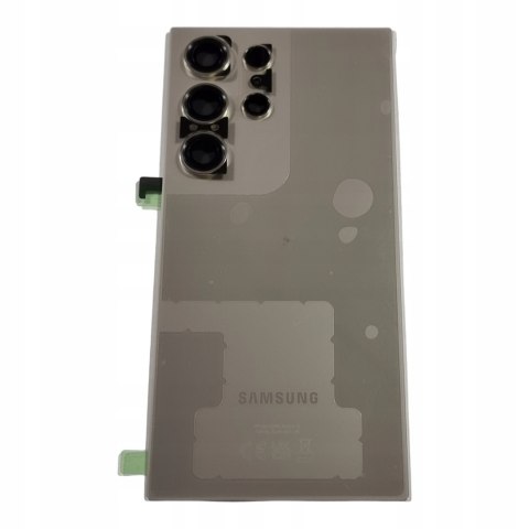 Klapka Samsung Galaxy S24 Ultra S928 Szara Nowa Oryginalna Obudowa Aparatu Klapka Samsung Galaxy S24 Ultra S928 Szara Nowa Oryginalna Obudowa Aparatu