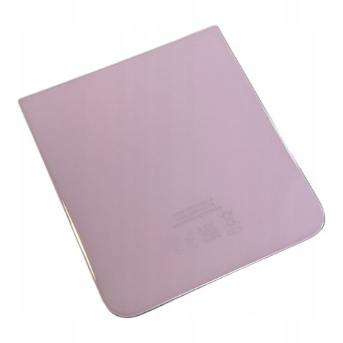 Klapka Samsung Galaxy Z Flip 5 Light Pink F731 Oryginalna Demontażowa Grade A Klapka Samsung Galaxy Z Flip 5 Light Pink F731 Oryginalna Demontażowa Grade A