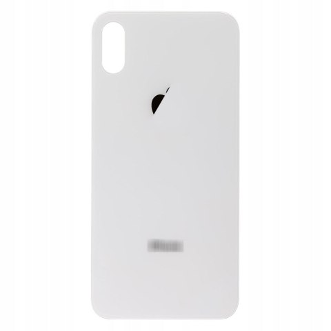 Obudowa Klapka Baterii Apple iPhone XS Biała Big Hole Szybka Tył Obudowa Klapka Baterii Apple iPhone XS Biała Big Hole Szybka Tył