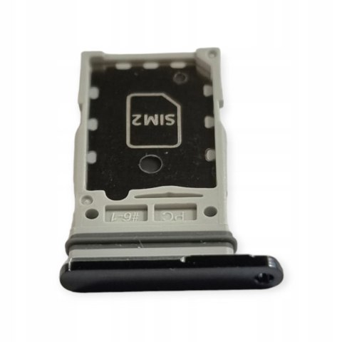Tacka SIM Samsung Galaxy S23 S911 S23 Plus S916 Oryginalna Czarna Szufladka Tacka SIM Samsung Galaxy S23 S911 S23 Plus S916 Oryginalna Czarna Szufladka
