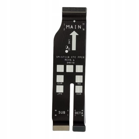 Taśma Main Flex Samsung Galaxy S23 FE S711 Oryginalna Płyta - Gniazdo i LCD Taśma Main Flex Samsung Galaxy S23 FE S711 Oryginalna Płyta - Gniazdo i LCD