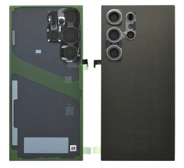 Klapka Samsung Galaxy S24 Ultra S928 Czarna Nowa Oryginalna Obudowa Aparatu