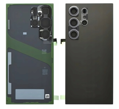 Klapka Samsung Galaxy S24 Ultra S928 Czarna Nowa Oryginalna Obudowa Aparatu