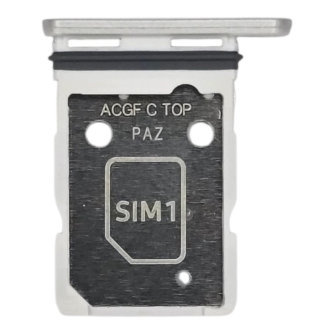 Tacka SIM Samsung Galaxy A37 5G A376 Oryginalna Szufladka na kartę Biała GH98-50810C