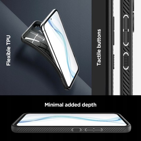 Etui Spigen Liquid Air Samsung A54 5G czarny Etui Spigen Liquid Air Samsung A54 5G czarny