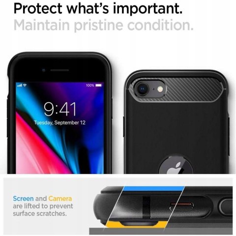 Etui Spigen Rugged Armor Apple iPhone SE 2020 Etui Spigen Rugged Armor Apple iPhone SE 2020