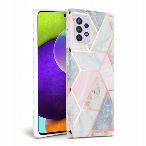 Etui TECH-PROTECT MARBLE SAMSUNG A72 PINK Etui TECH-PROTECT MARBLE SAMSUNG A72 PINK