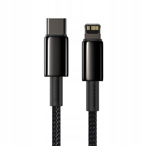 KABEL BASEUS PD20W TYPE-C TO LIGHTNING 1M BLACK KABEL BASEUS PD20W TYPE-C TO LIGHTNING 1M BLACK