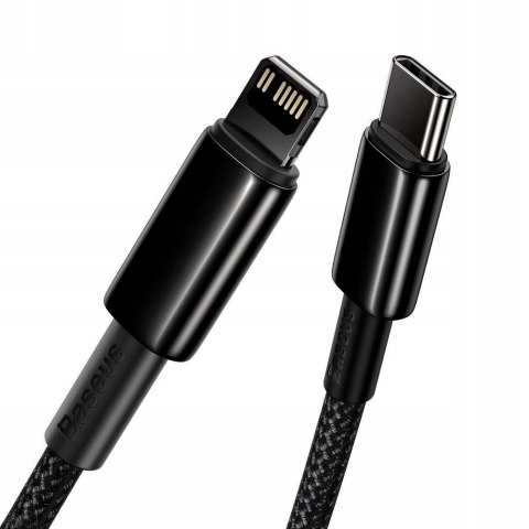 KABEL BASEUS PD20W TYPE-C TO LIGHTNING 1M BLACK KABEL BASEUS PD20W TYPE-C TO LIGHTNING 1M BLACK