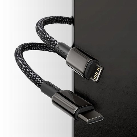 KABEL BASEUS PD20W TYPE-C TO LIGHTNING 1M BLACK KABEL BASEUS PD20W TYPE-C TO LIGHTNING 1M BLACK