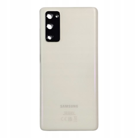 Obudowa klapka szyba tył Samsung S20 FE Biała Oryginalna Grade A idealna Obudowa klapka szyba tył Samsung S20 FE Biała Oryginalna Grade A idealna