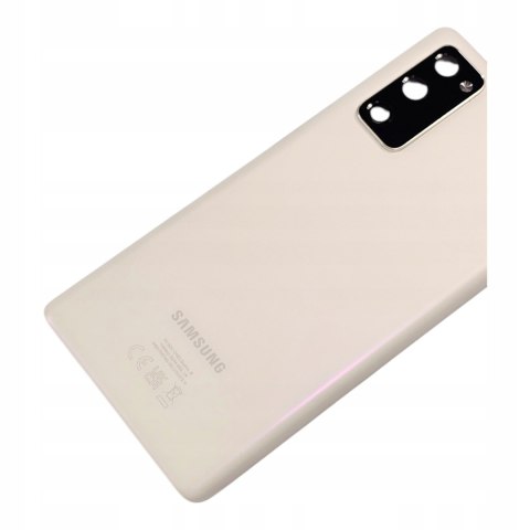 Obudowa klapka szyba tył Samsung S20 FE Biała Oryginalna Grade A idealna Obudowa klapka szyba tył Samsung S20 FE Biała Oryginalna Grade A idealna