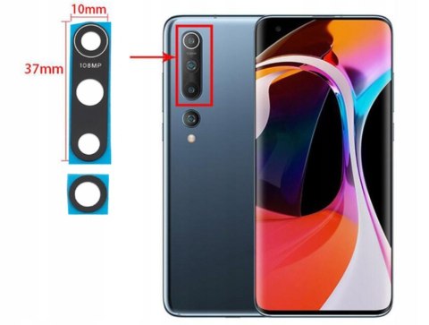 Szkło aparatu szkiełko Xiaomi Mi 10 Pro Szkło aparatu szkiełko Xiaomi Mi 10 Pro