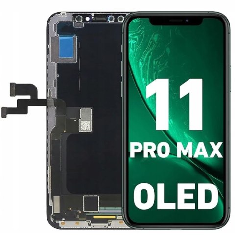 WYŚWIETLACZ LCD SZYBA APPLE IPHONE 11 PRO MAX OLED GRATIS NARZĘDZIA WKLEJKA WYŚWIETLACZ LCD SZYBA APPLE IPHONE 11 PRO MAX OLED GRATIS NARZĘDZIA WKLEJKA