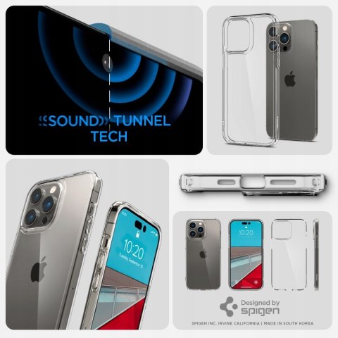 Etui SPIGEN ULTRA HYBRID APPLE iPHONE 14 PRO CLEAR Etui SPIGEN ULTRA HYBRID APPLE iPHONE 14 PRO CLEAR