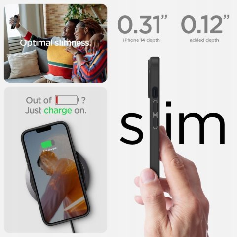 Etui SPIGEN ULTRA HYBRID iPHONE 14 MATTE BLACK Etui SPIGEN ULTRA HYBRID iPHONE 14 MATTE BLACK