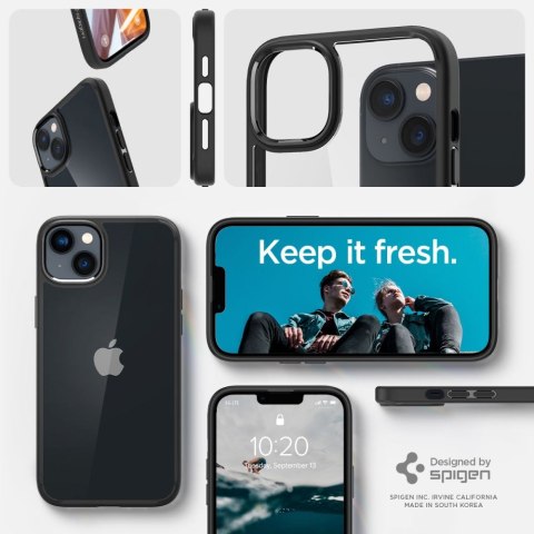 Etui SPIGEN ULTRA HYBRID iPHONE 14 MATTE BLACK Etui SPIGEN ULTRA HYBRID iPHONE 14 MATTE BLACK
