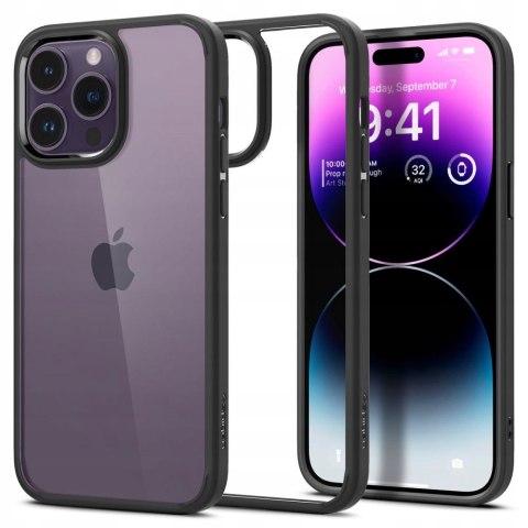 Etui SPIGEN ULTRA HYBRID iPHONE 14 PRO MATTE BLACK Etui SPIGEN ULTRA HYBRID iPHONE 14 PRO MATTE BLACK