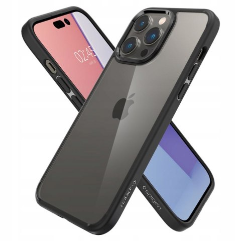 Etui SPIGEN ULTRA HYBRID iPHONE 14 PRO MATTE BLACK Etui SPIGEN ULTRA HYBRID iPHONE 14 PRO MATTE BLACK