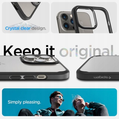 Etui SPIGEN ULTRA HYBRID iPHONE 14 PRO MATTE BLACK Etui SPIGEN ULTRA HYBRID iPHONE 14 PRO MATTE BLACK