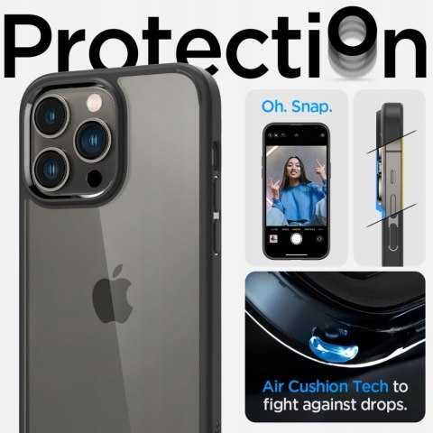 Etui SPIGEN ULTRA HYBRID iPHONE 14 PRO MATTE BLACK Etui SPIGEN ULTRA HYBRID iPHONE 14 PRO MATTE BLACK