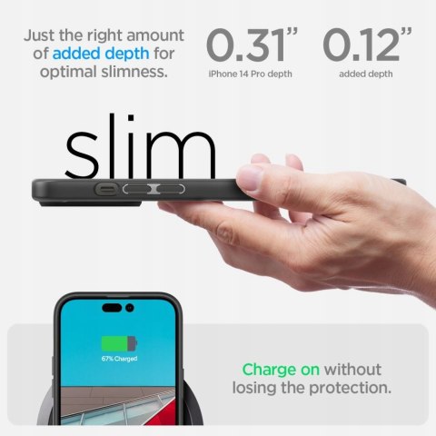 Etui SPIGEN ULTRA HYBRID iPHONE 14 PRO MATTE BLACK Etui SPIGEN ULTRA HYBRID iPHONE 14 PRO MATTE BLACK