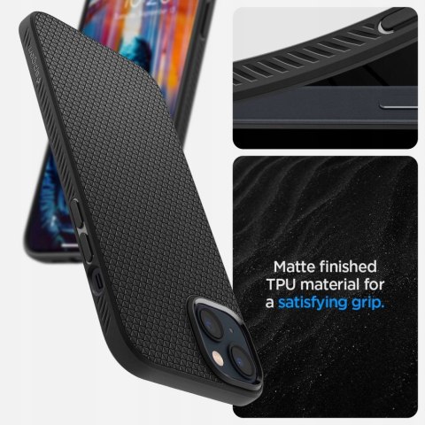 Etui Spigen LIQUID AIR iPHONE 14 BLACK Etui Spigen LIQUID AIR iPHONE 14 BLACK