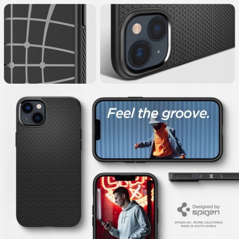 Etui Spigen LIQUID AIR iPHONE 14 BLACK Etui Spigen LIQUID AIR iPHONE 14 BLACK