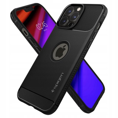 Etui Spigen RUGGED ARMOR iPHONE 13 PRO MATTE BLACK Etui Spigen RUGGED ARMOR iPHONE 13 PRO MATTE BLACK