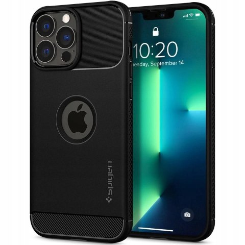 Etui Spigen RUGGED ARMOR iPHONE 13 PRO MATTE BLACK Etui Spigen RUGGED ARMOR iPHONE 13 PRO MATTE BLACK
