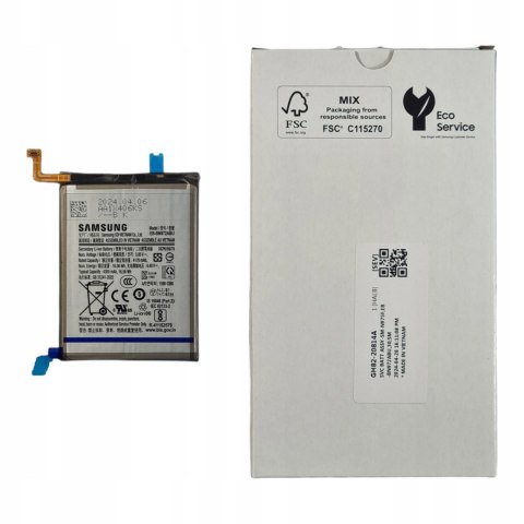 Bateria Samsung Galaxy Note 10 Plus N975 Nowa Oryginalna Service Pack 4300 mAh Bateria Samsung Galaxy Note 10 Plus N975 Nowa Oryginalna Service Pack 4300 mAh